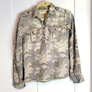 Hollister Camo button up
